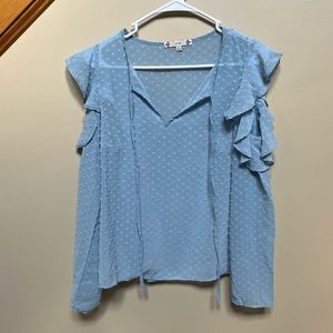 Iris cold shoulder top